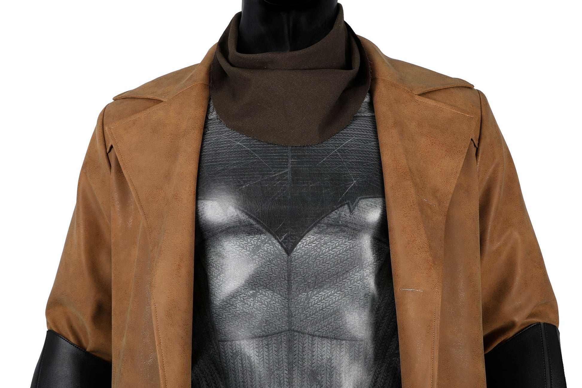 Bruce Wayne Cosplay Kostuum Bruin Outfit