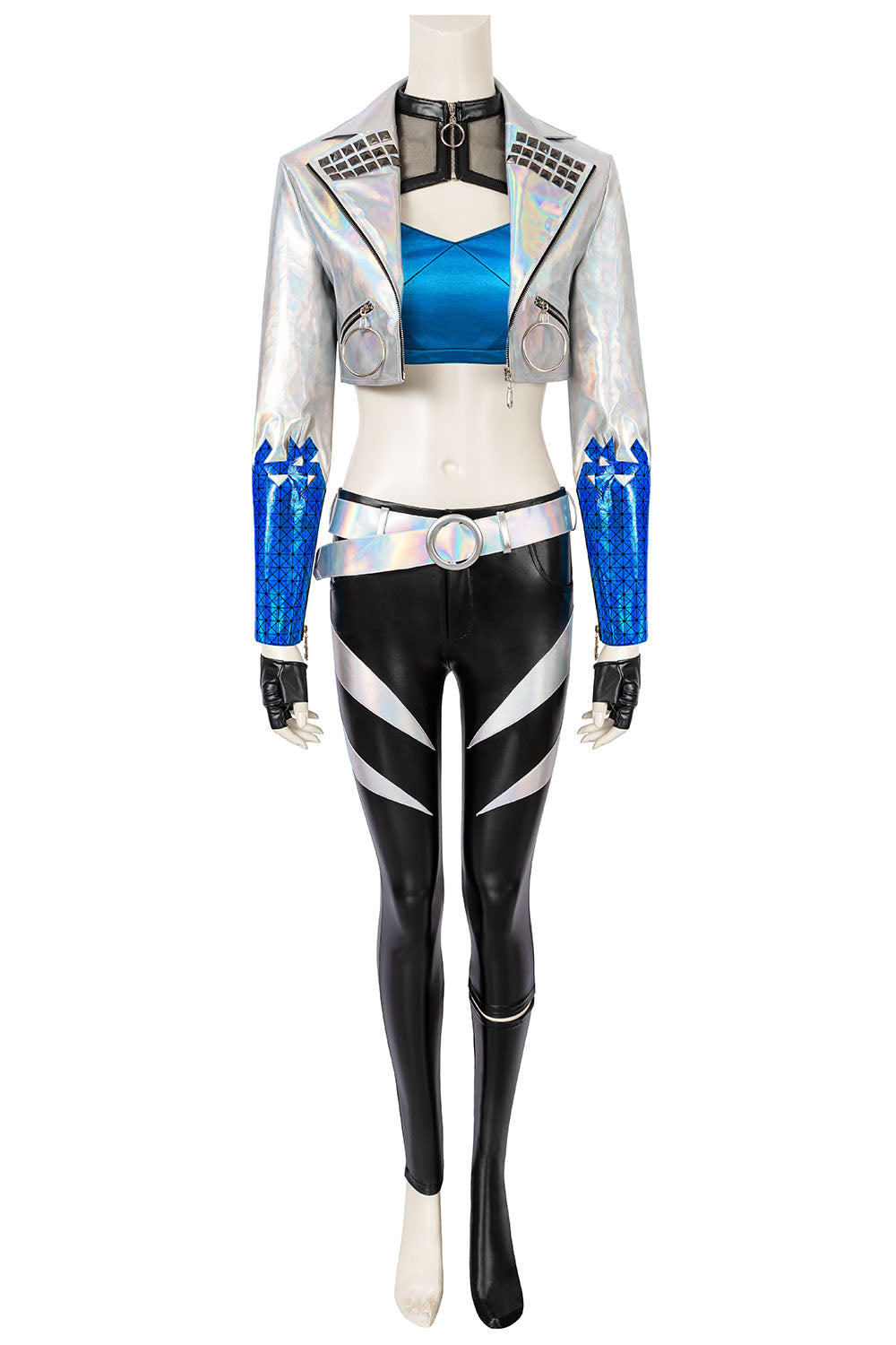 K/DA Akali Cyber Ninja Cosplay