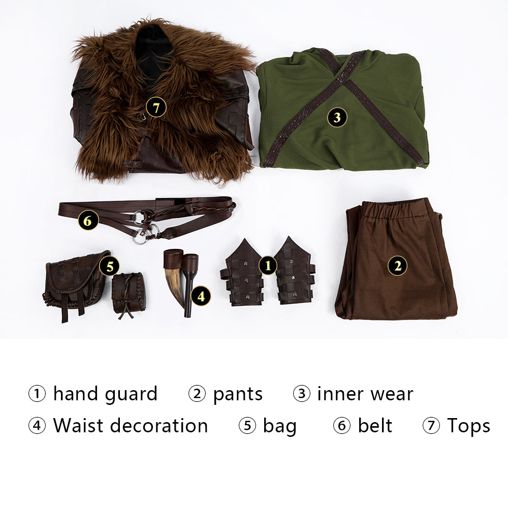 Hiccup Cosplay Kostuum