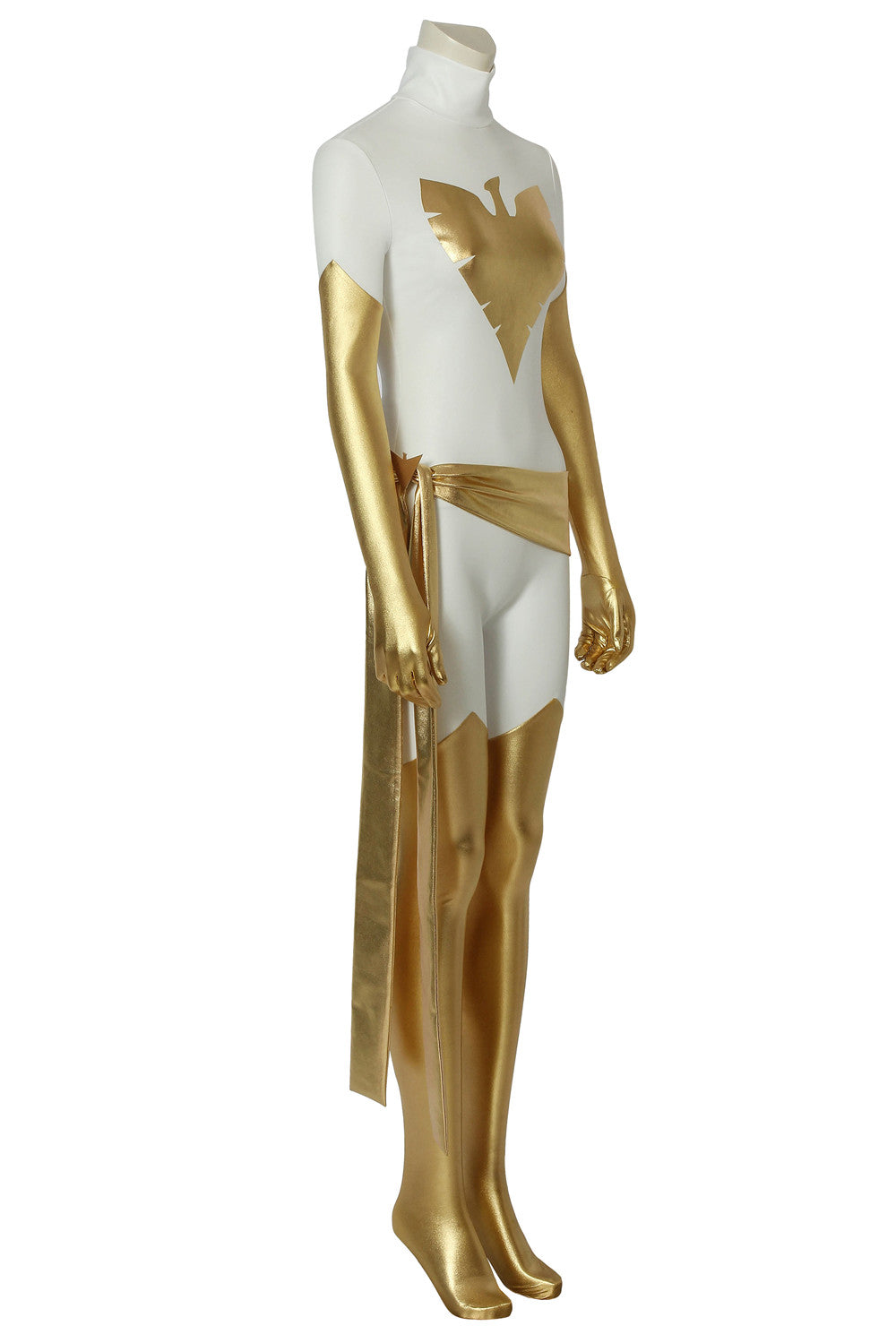 Jean Grey Witte Overall Cosplay Kostuum
