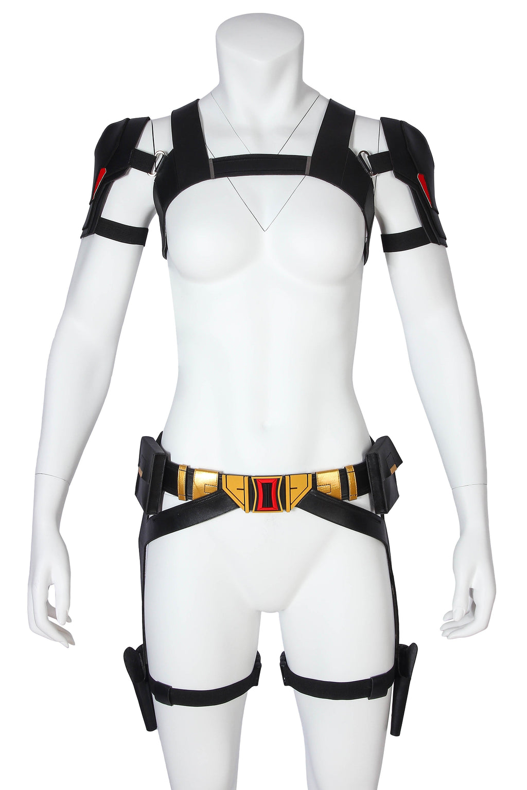 Natasha Romanoff Cosplay Kostuum Zwart pak