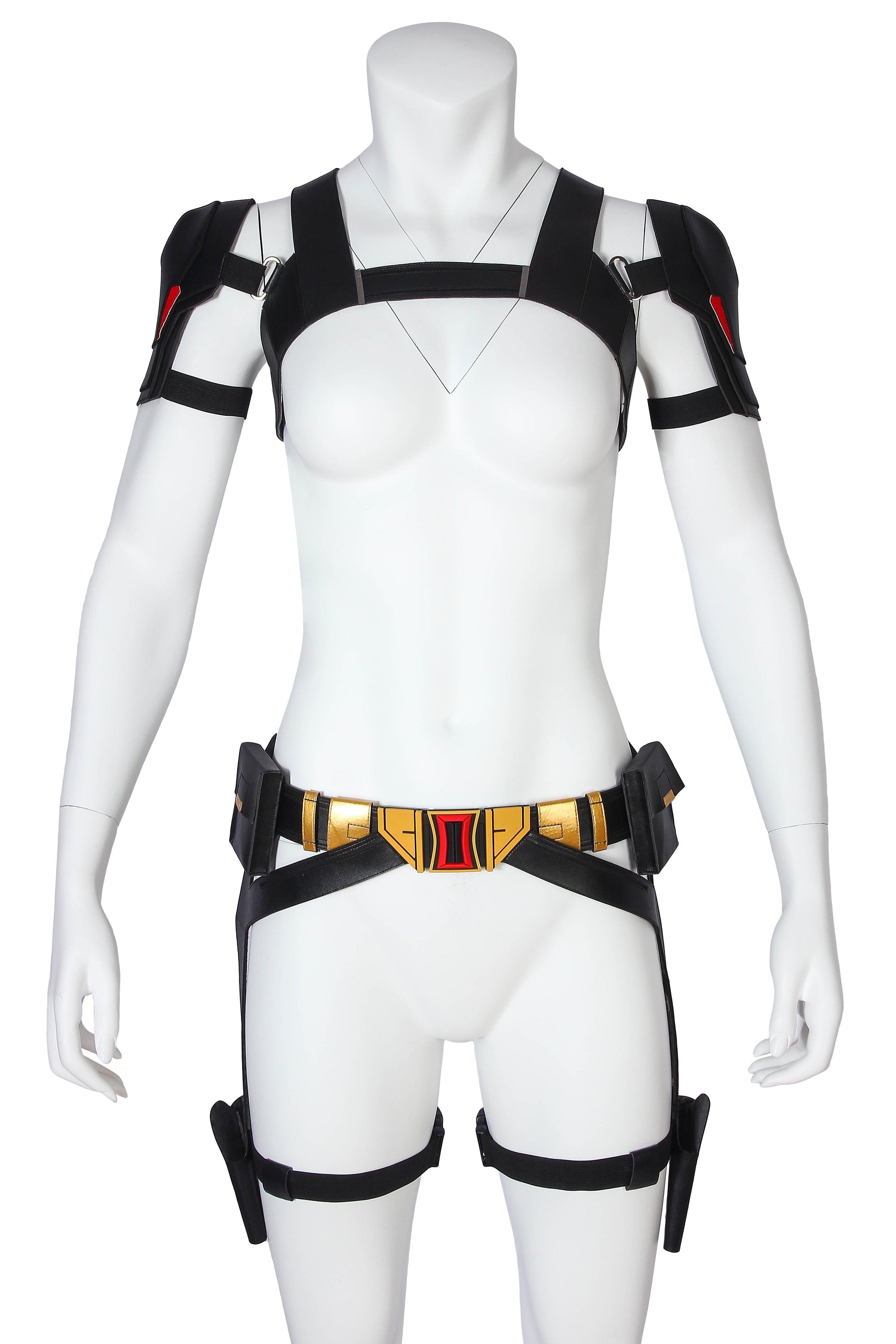Natasha Romanoff Cosplay Kostuum Zwart pak