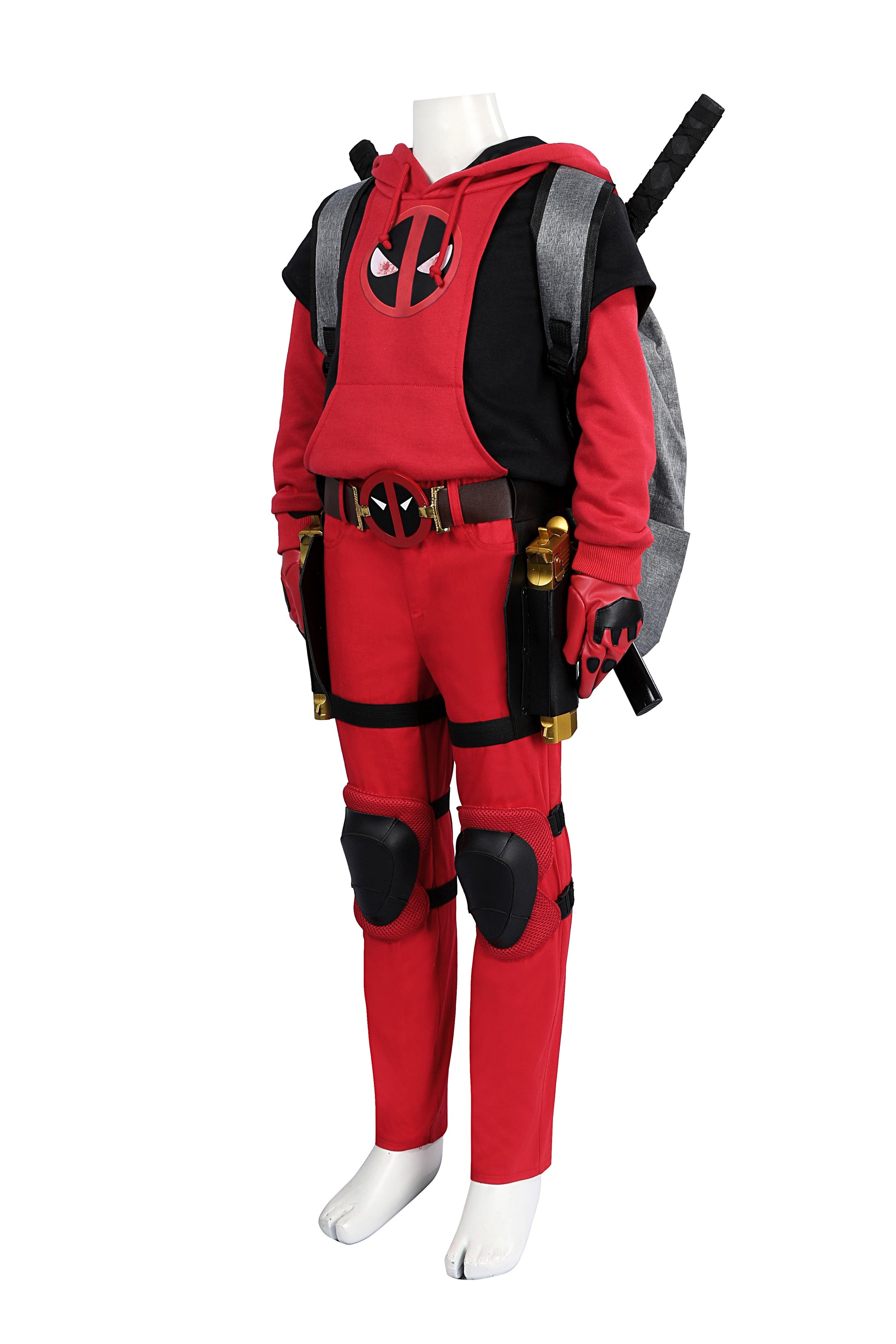 Wade Winston Wilson Cosplay Kostuum voor Kinderen