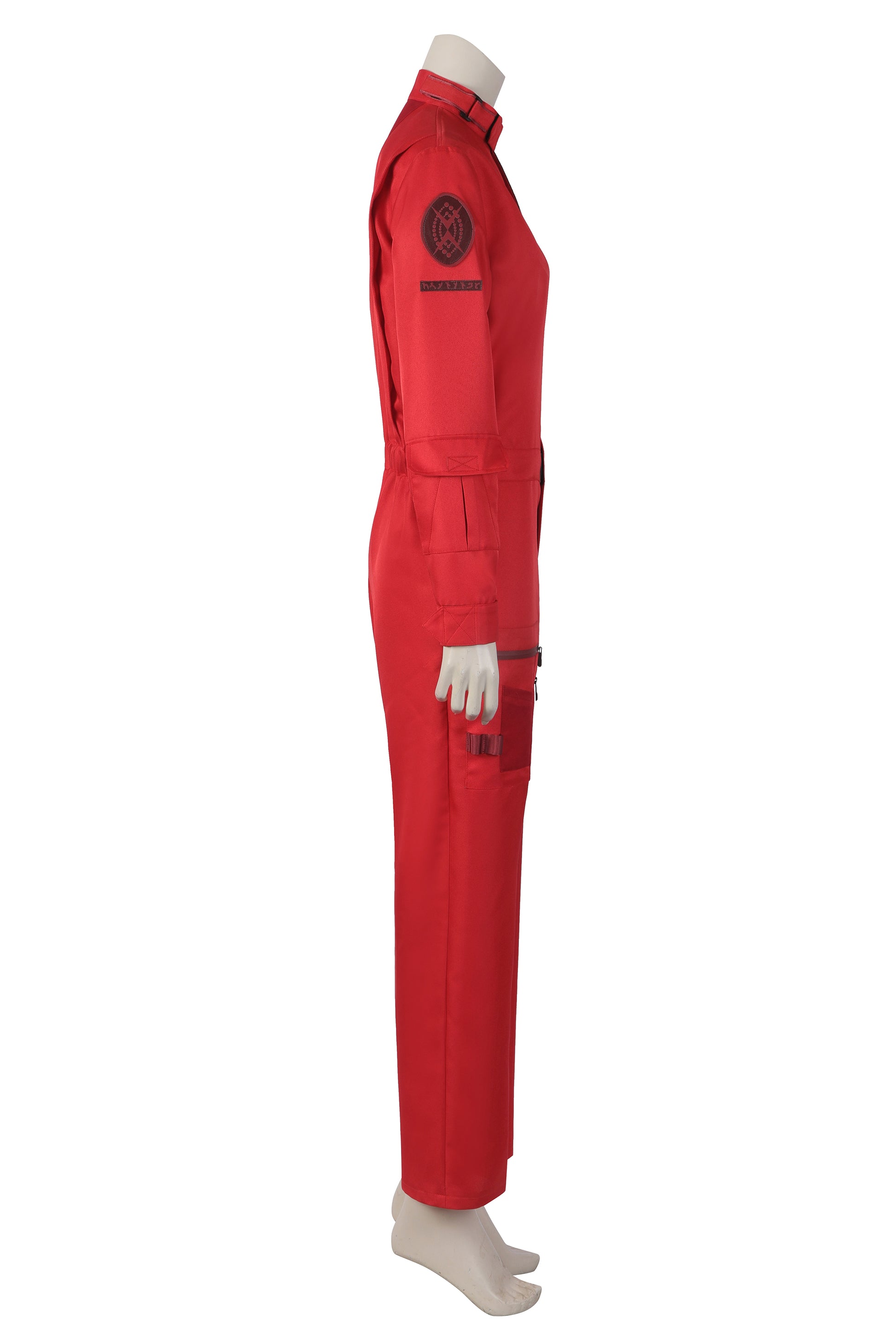 Mantis Gamora Rode Team Jumpsuit Cosplay Kostuum