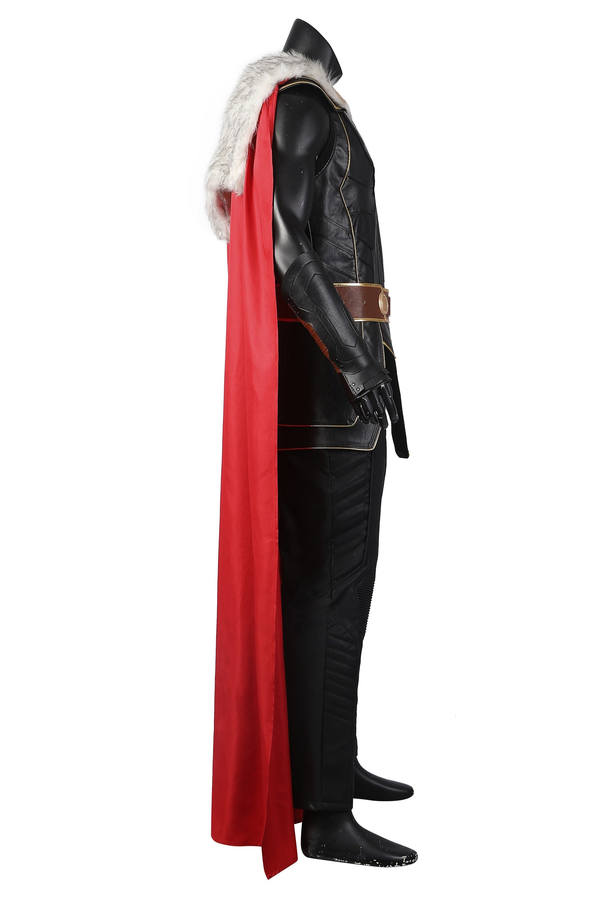 Thor Zwart Outfit Cosplay Kostuum