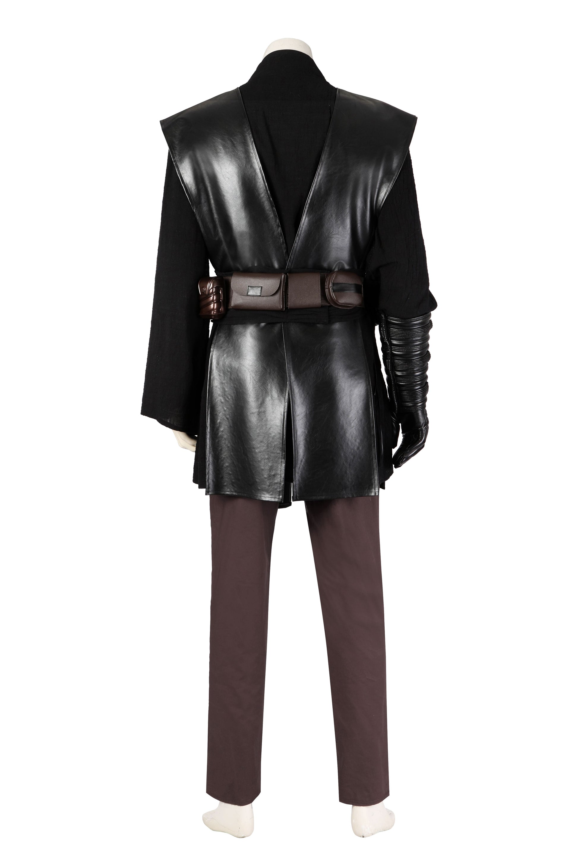 Anakin Skywalker Zwart Outfit Cosplay Kostuum