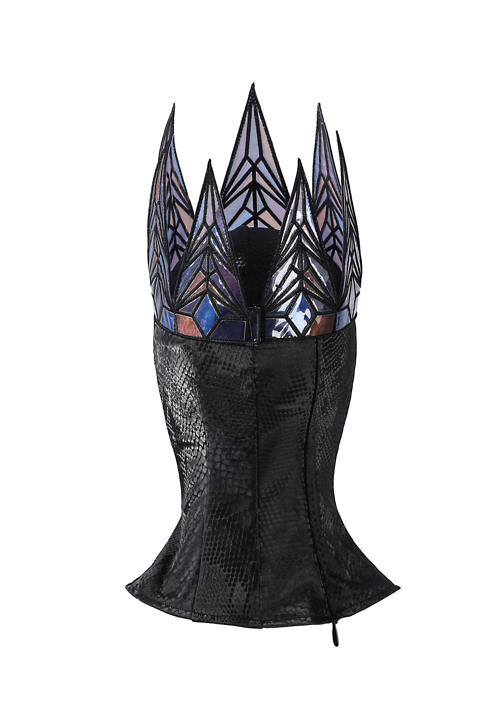 Queen Zwarte Jurk Cosplay Kostuum