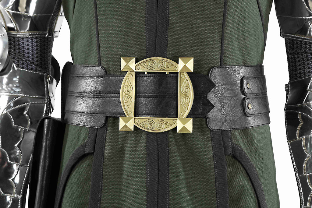 Victor Von Doom Zwart Outfit Cosplay Kostuum