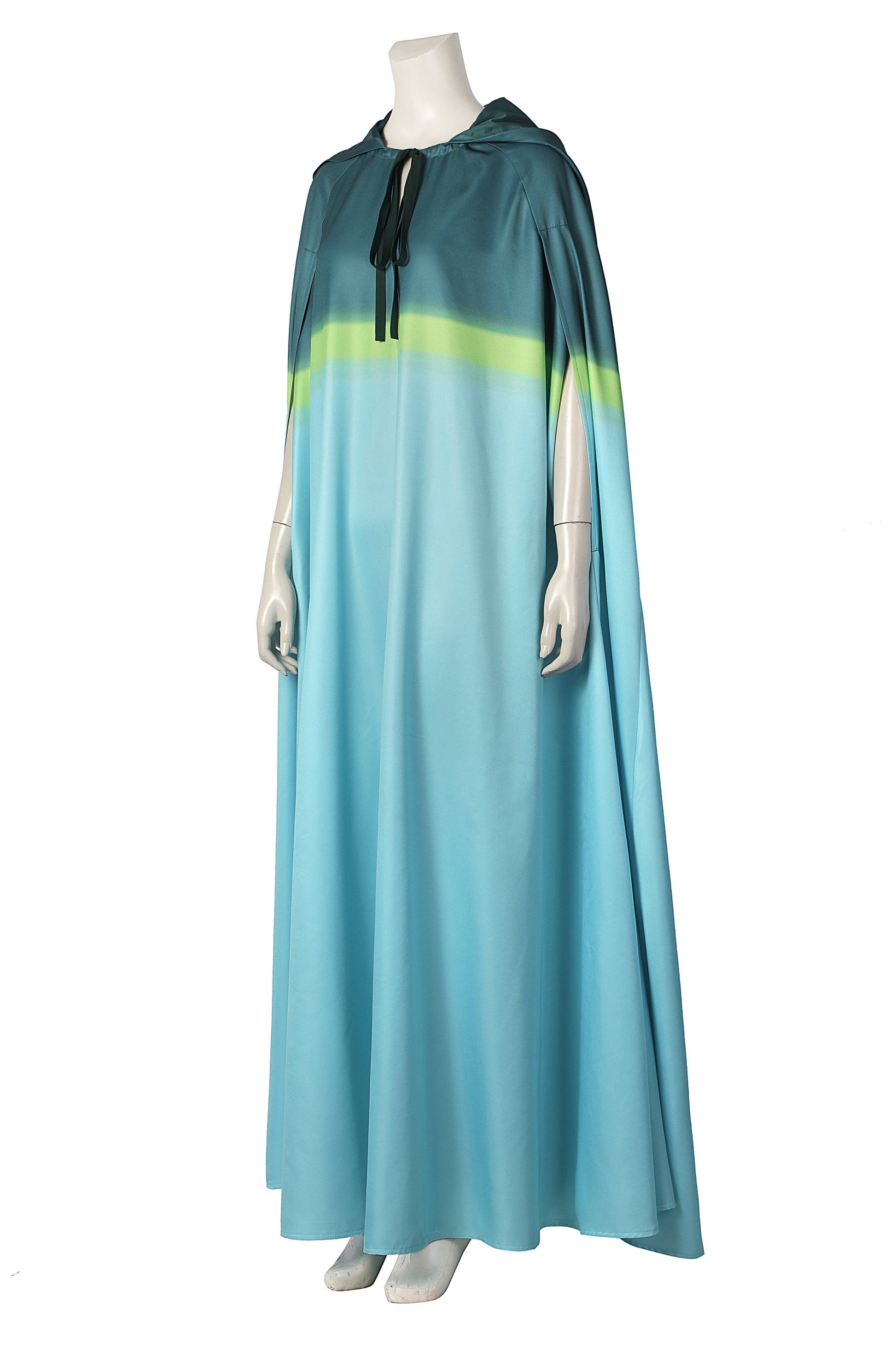 Jane Foster Blauwe Gewaad Cosplay Kostuum