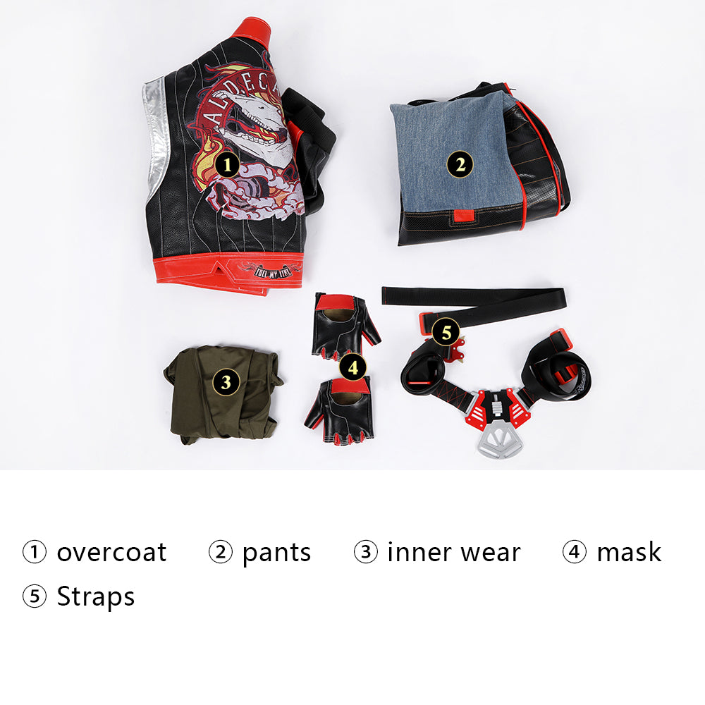 Panam Palmer Outfit Cosplay Kostuum
