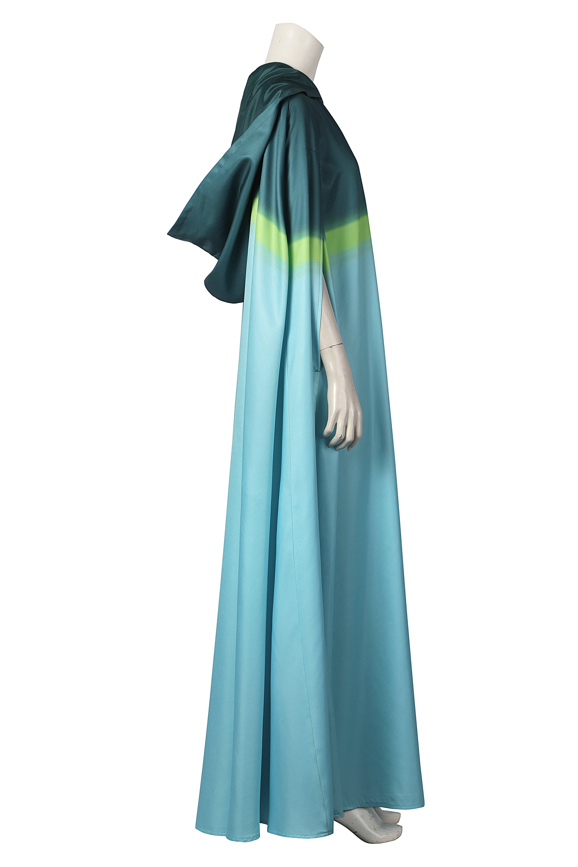 Jane Foster Blauwe Gewaad Cosplay Kostuum