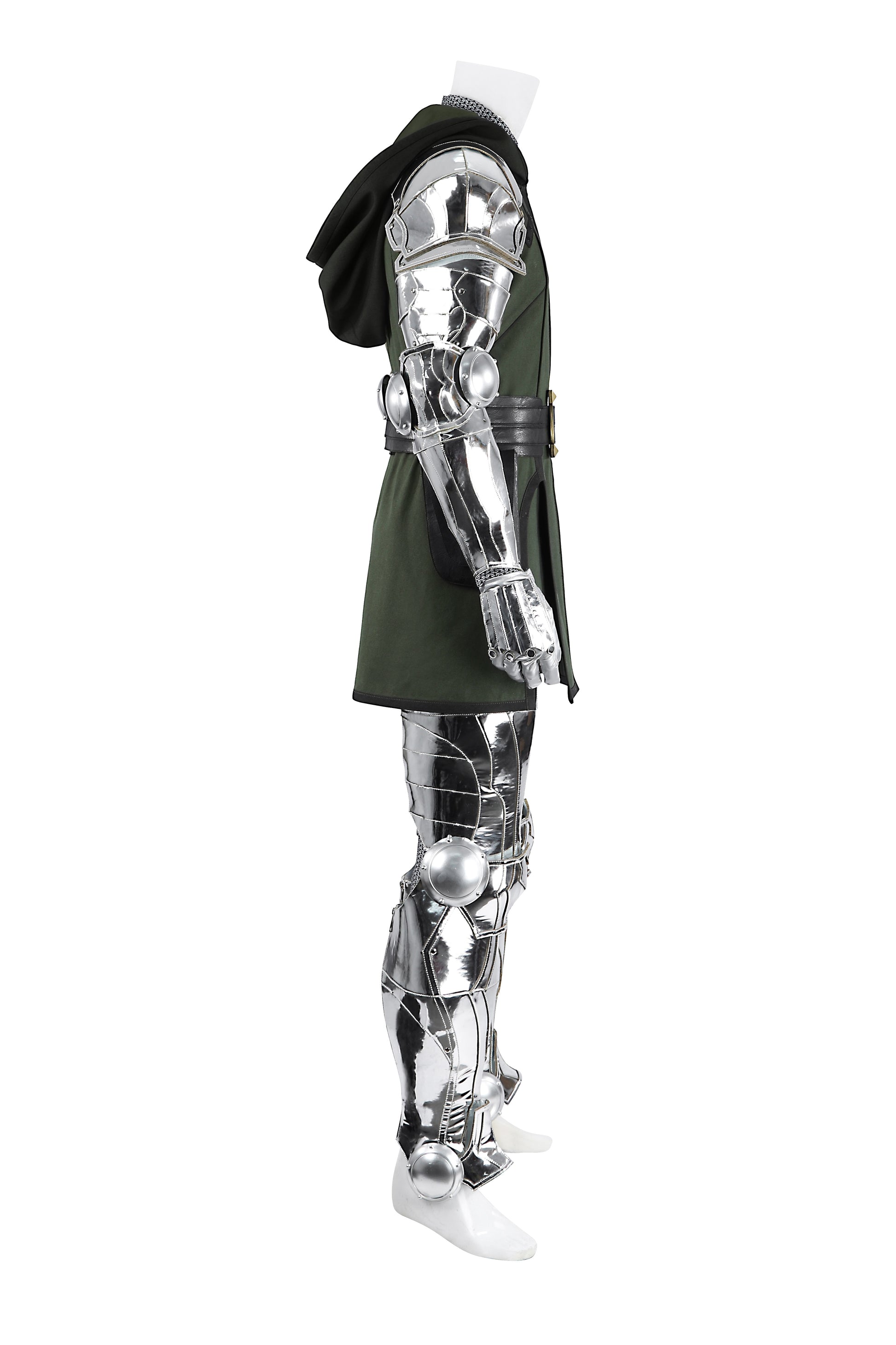 Victor Von Doom Zwart Outfit Cosplay Kostuum