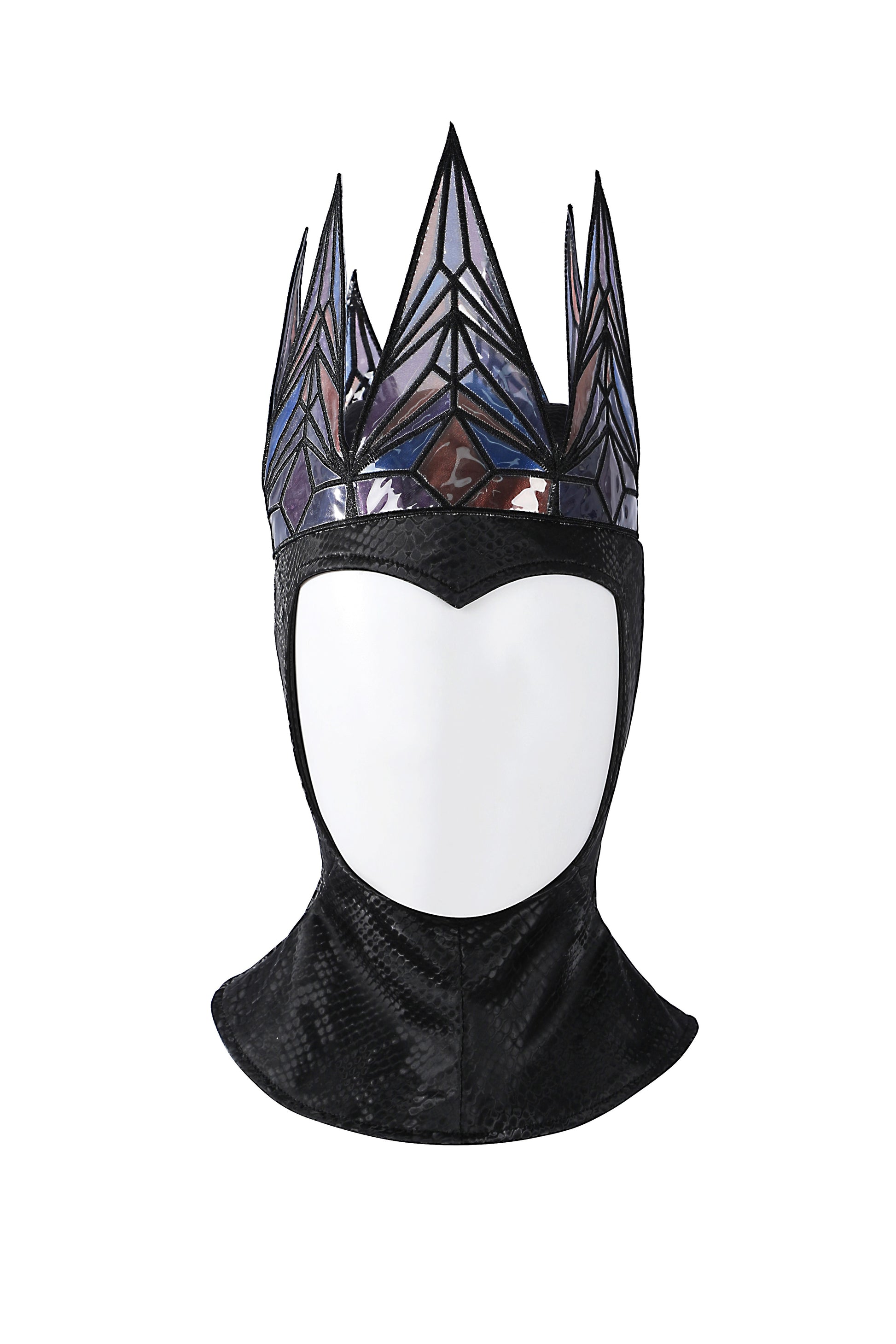Queen Zwarte Jurk Cosplay Kostuum