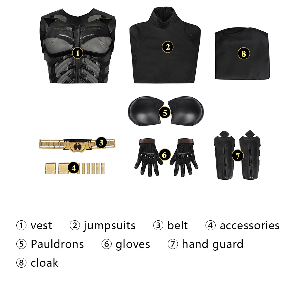 Bruce Wayne Outfit Cosplay Kostuum