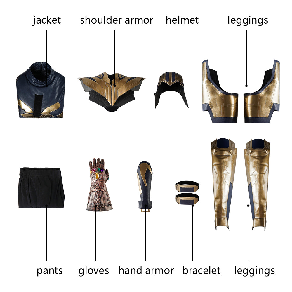 Thanos Cosplay Kostuum