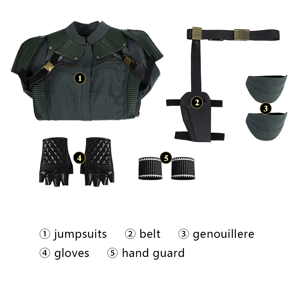 Yelena Belova Outfit Cosplay Kostuum