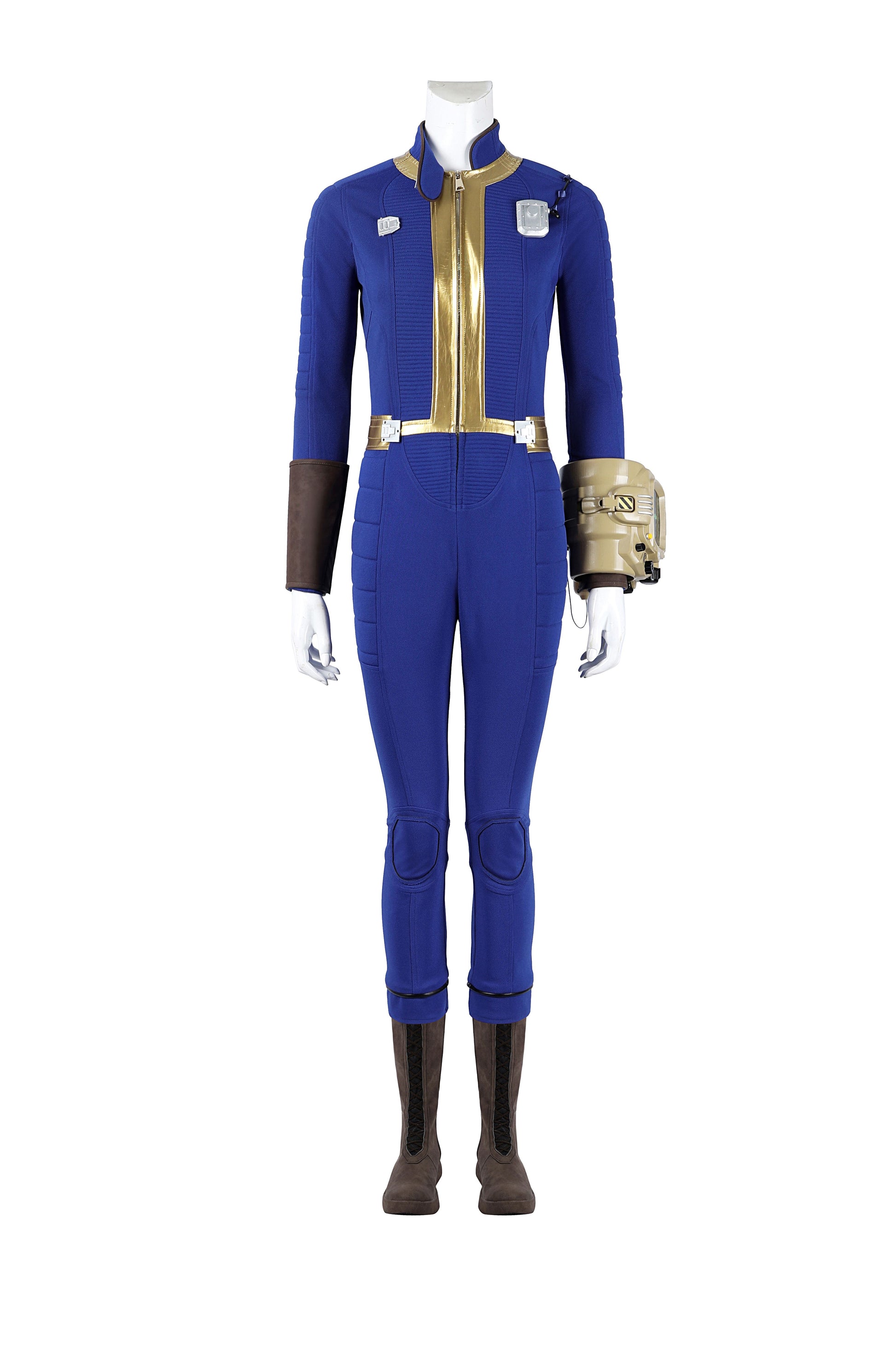 Fallout Nr. 75 Blauw Overall Cosplay Kostuum