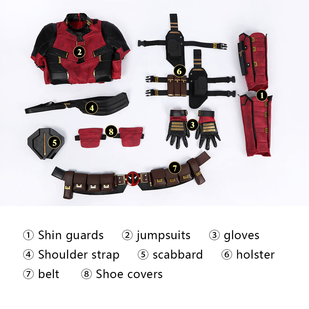 Wade Wilson Cosplay Kostuum voor Kinderen