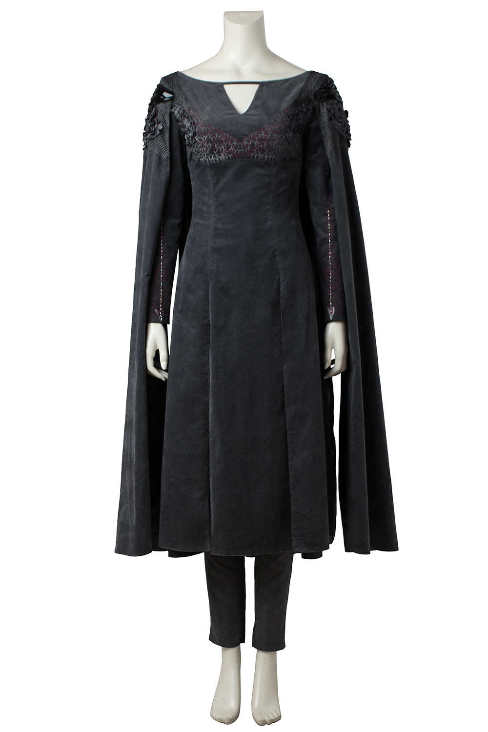 Daenerys Targaryen Zwarte Jurk Cosplay Kostuum