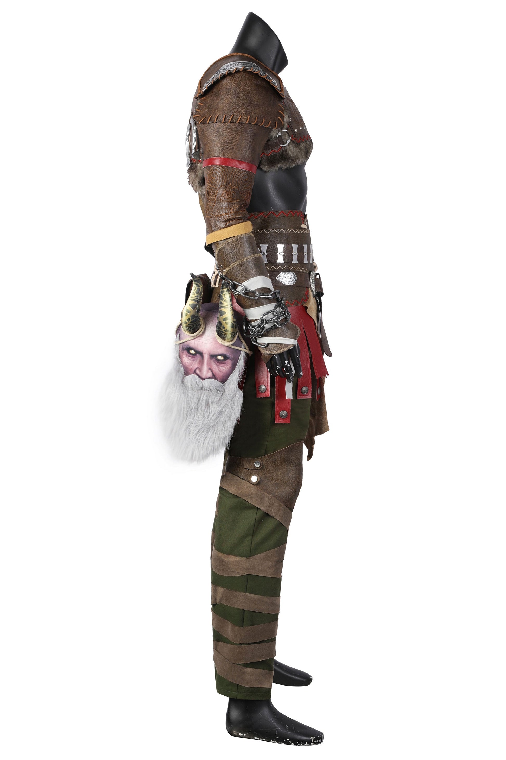 God of War Kratos Cosplay Kostuum
