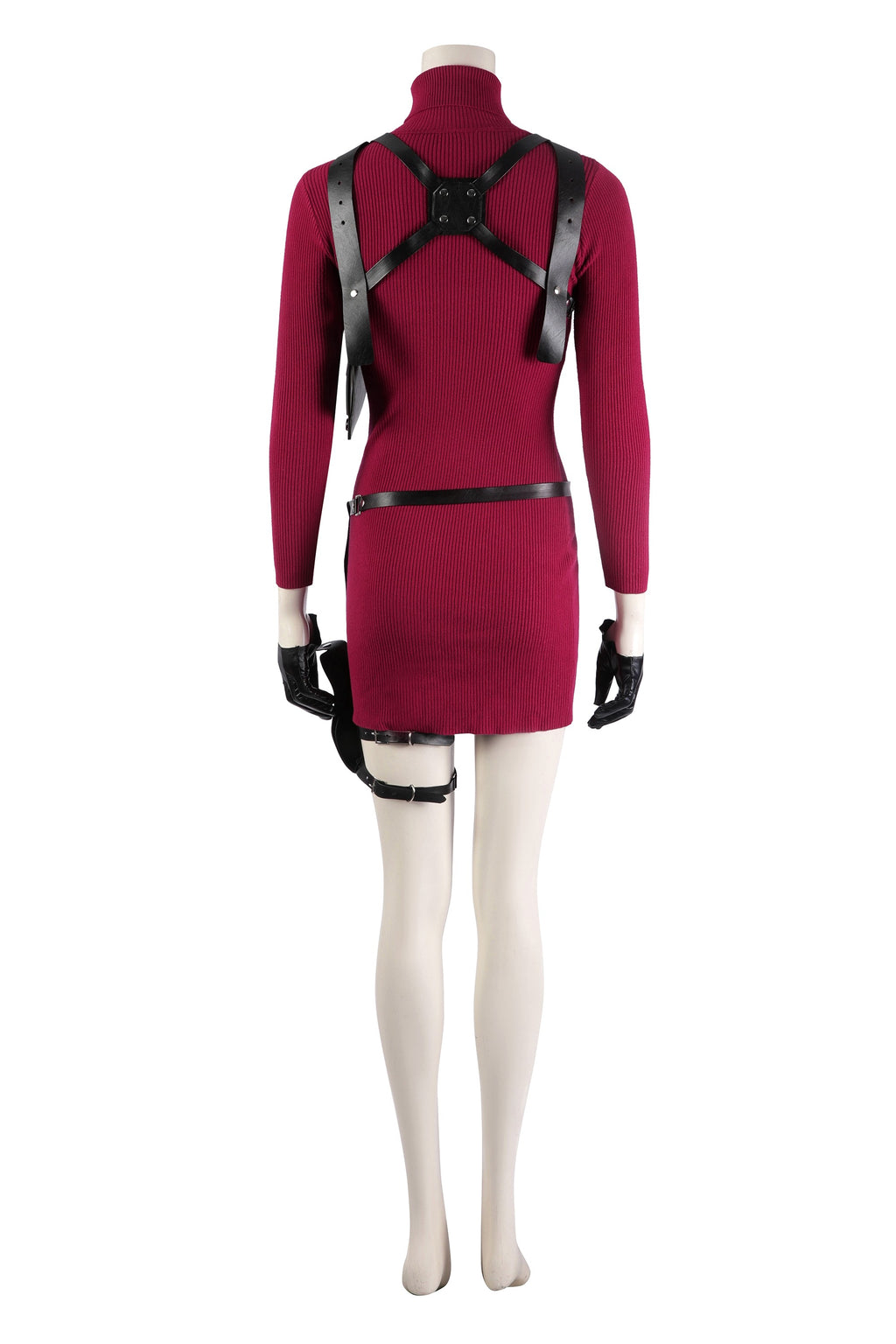 Ada Wong Cosplay Kostuum Lange Mouw Jumpsuit
