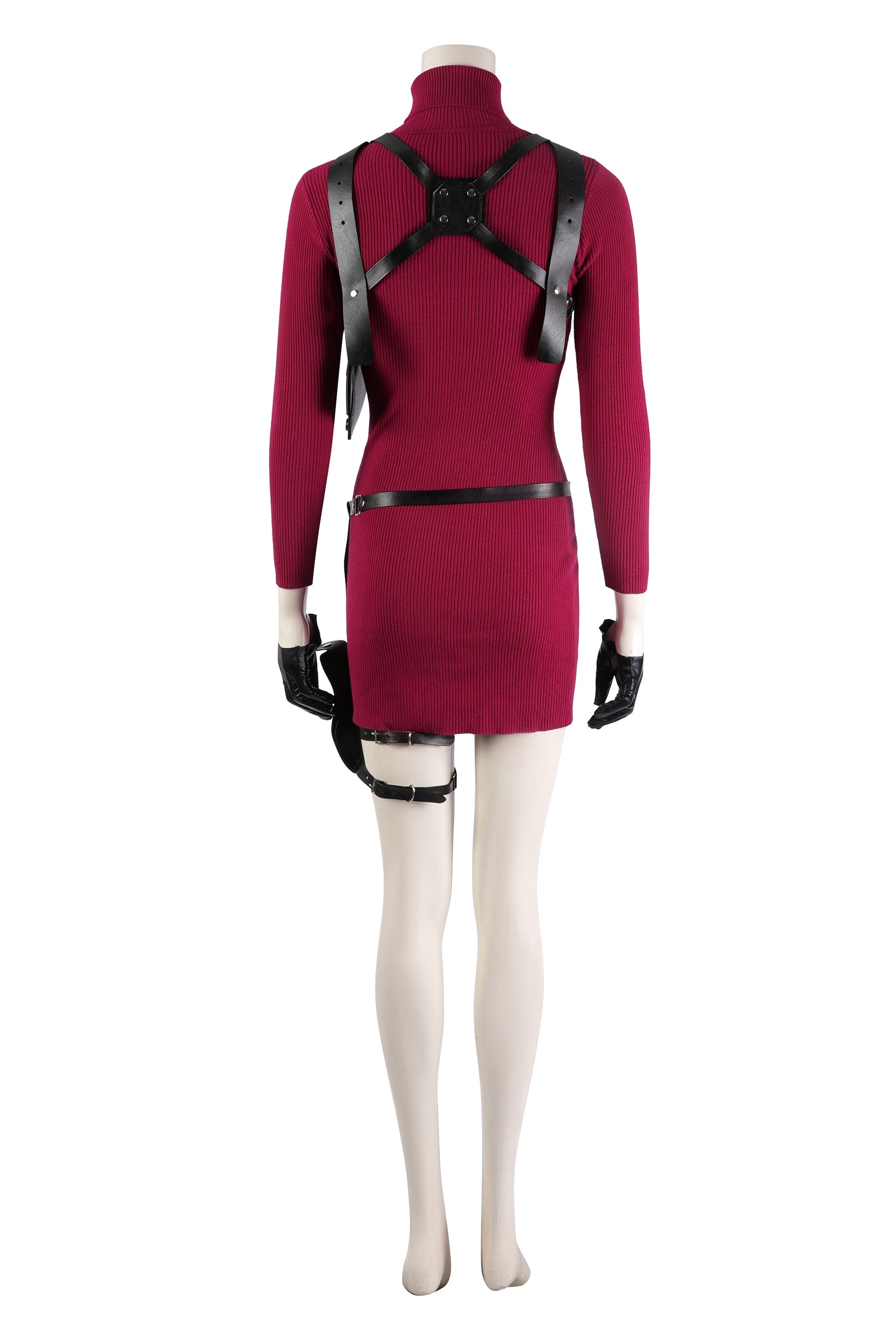 Ada Wong Cosplay Kostuum Lange Mouw Jumpsuit