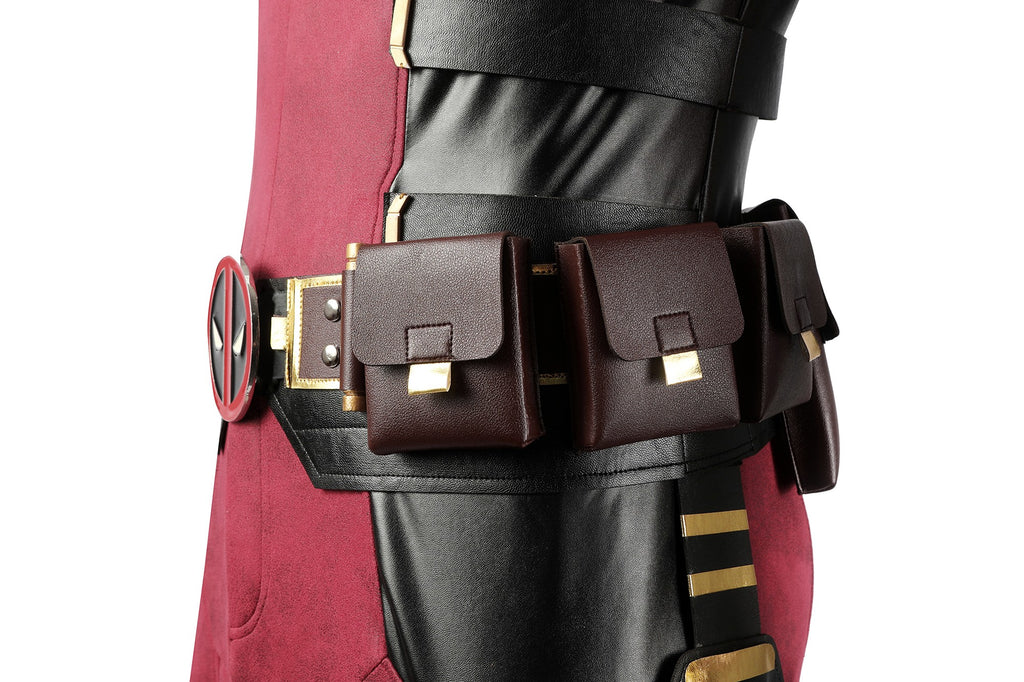 Wade Wilson Rood Outfit Cosplay Kostuum