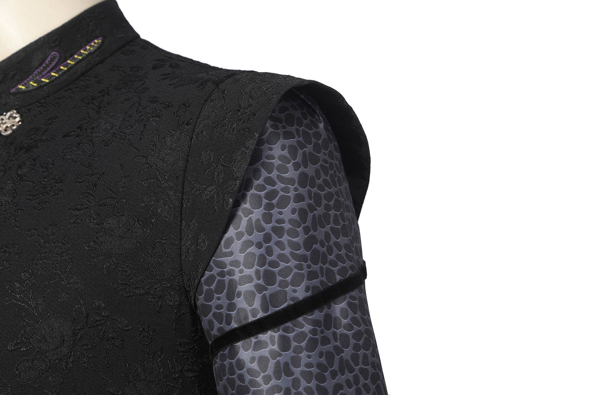 Daemon Targaryen Zwart Outfit Cosplay Kostuum