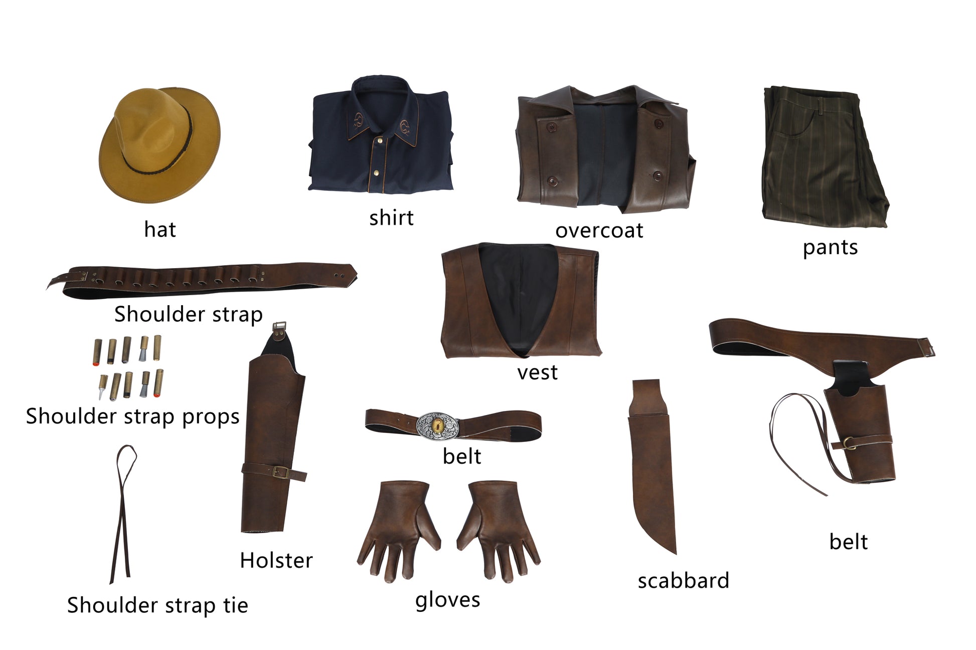 Ghoul Outfit Cosplay Kostuum
