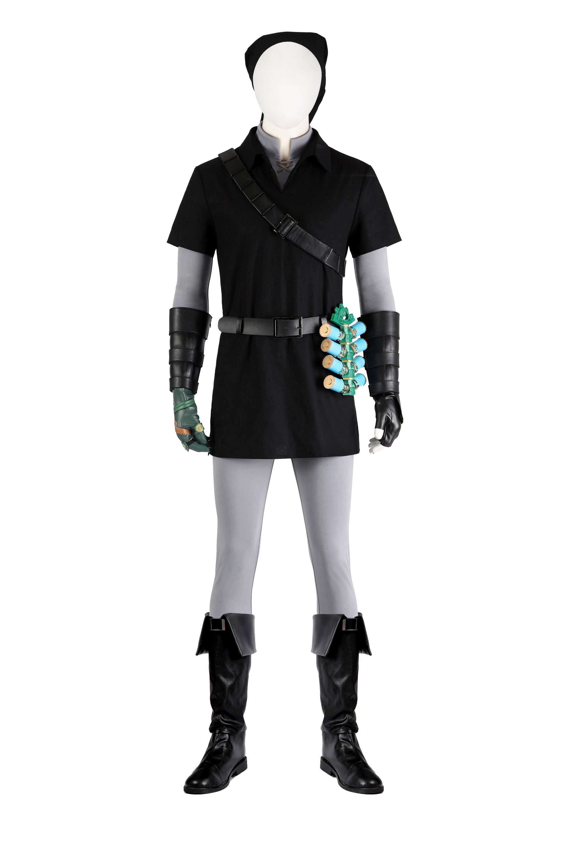 Link Cosplay Kostuum Donkere Tuniek