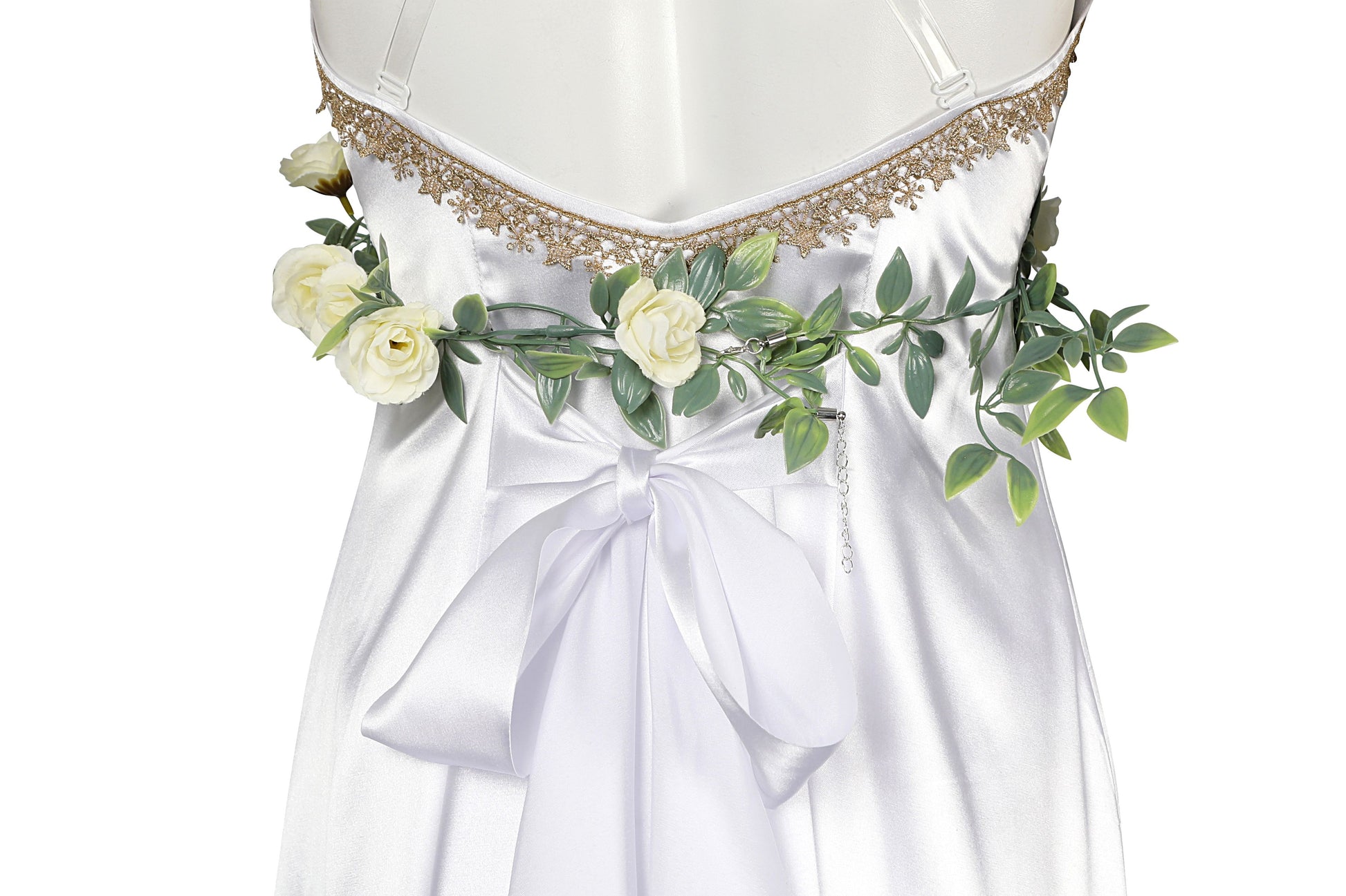 Aerith Gold Saucer Jurk Cosplay Kostuum