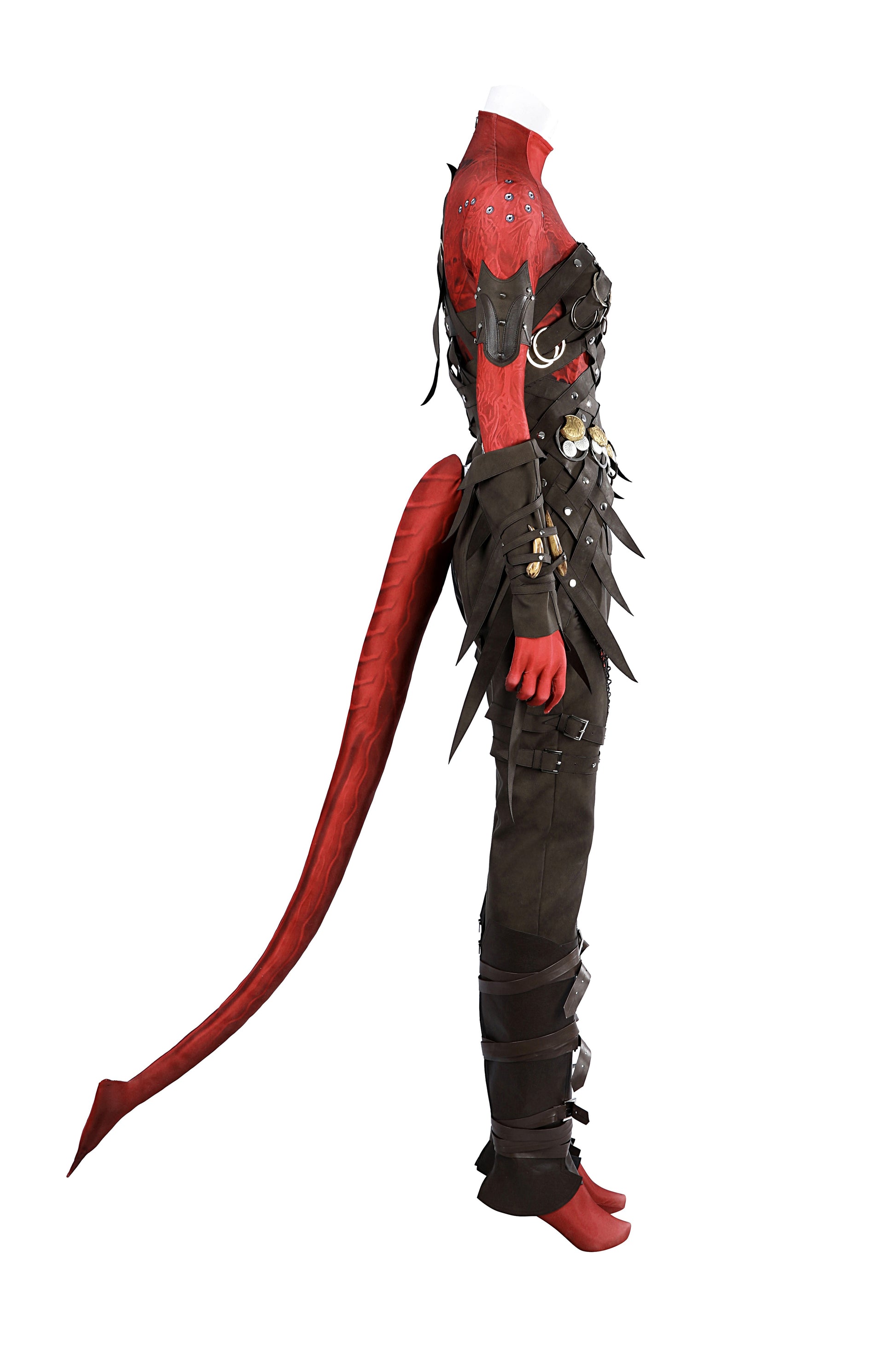 Karlach Cosplay Kostuum