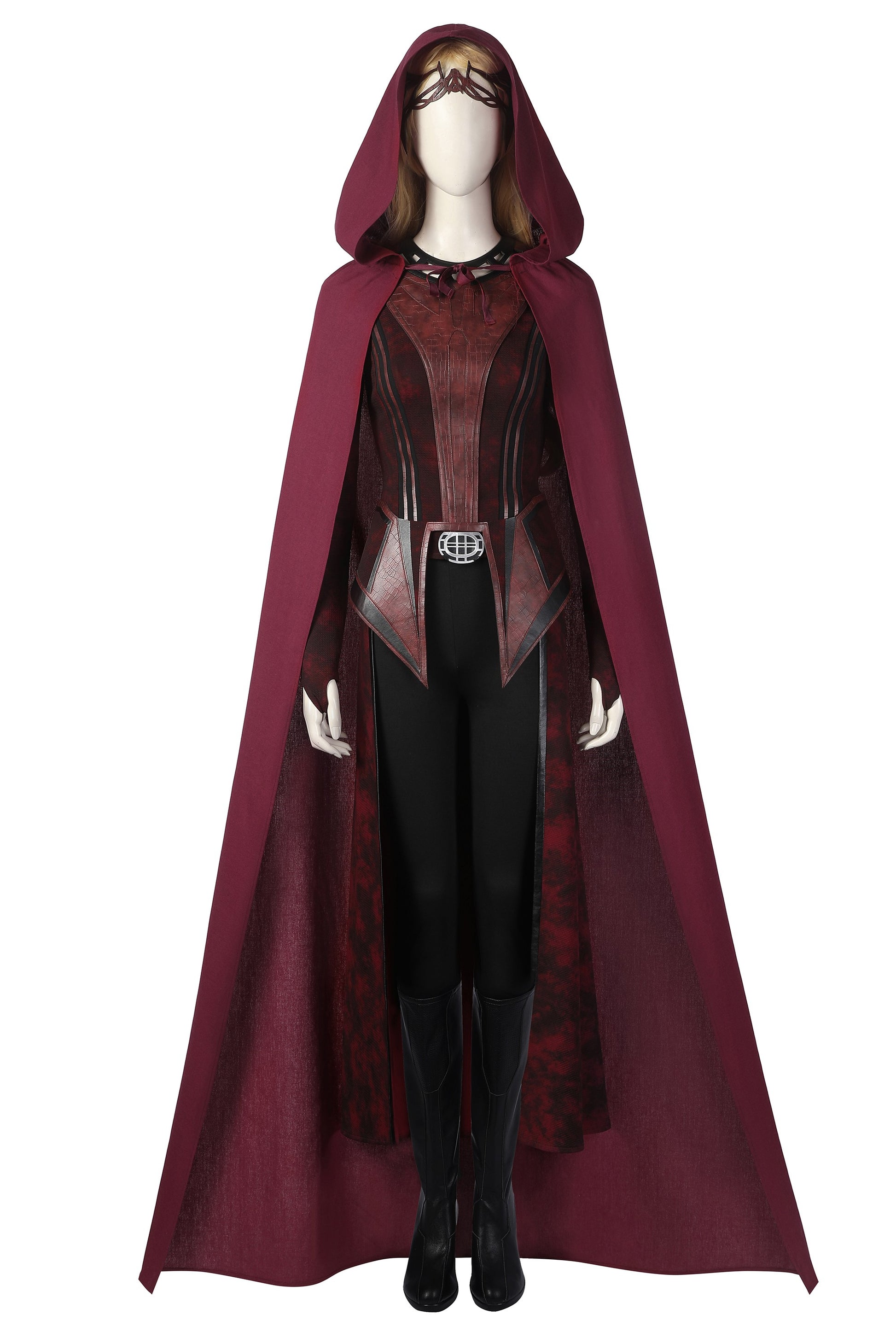 Scarlet Witch Cosplay Pak Duistere Wanda Uitrusting