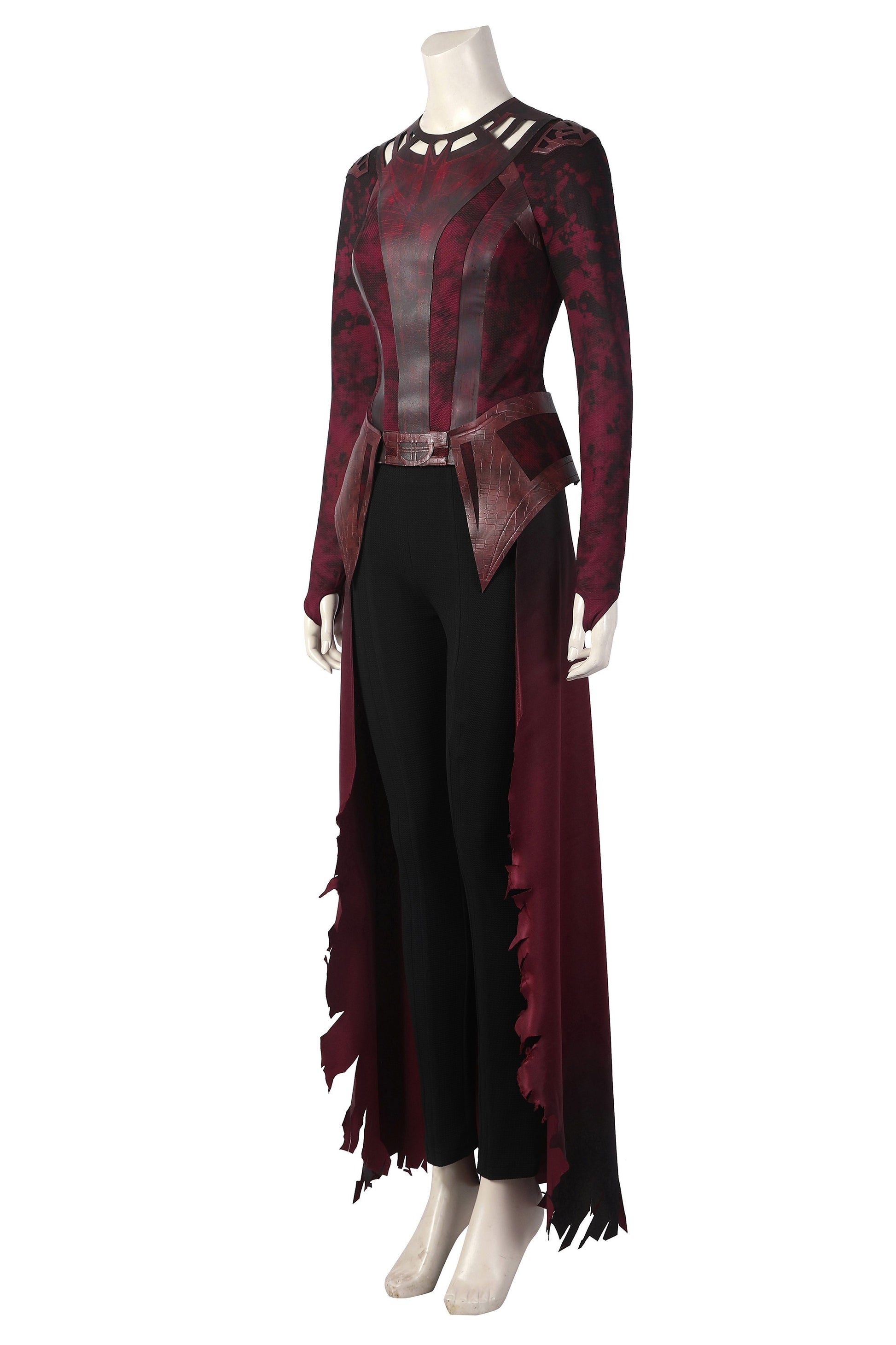 Wanda Scarlet Witch Cosplay Pak Volledige Uitrusting Van De Scharlaken Heks