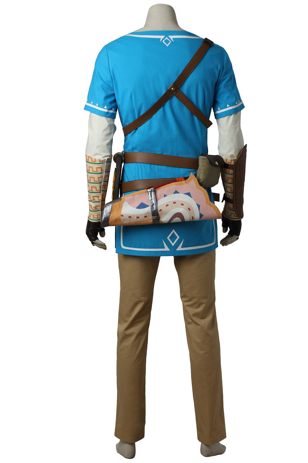 Link Blauw Outfit Cosplay Kostuum