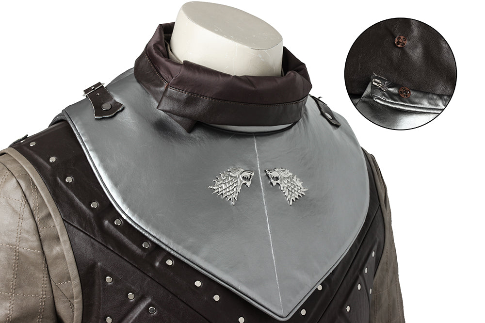 Jon Snow Cosplay Kostuum Seizoen 7
