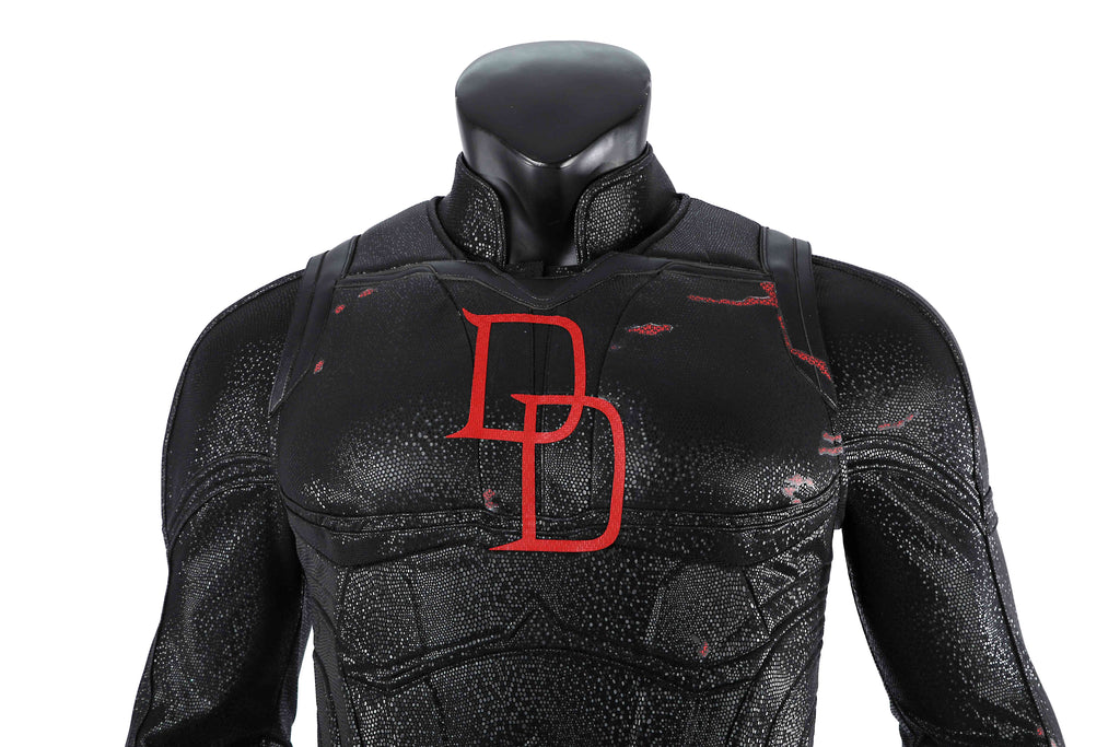 Matt Murdock Black Jumpsuit Cosplay Kostuum