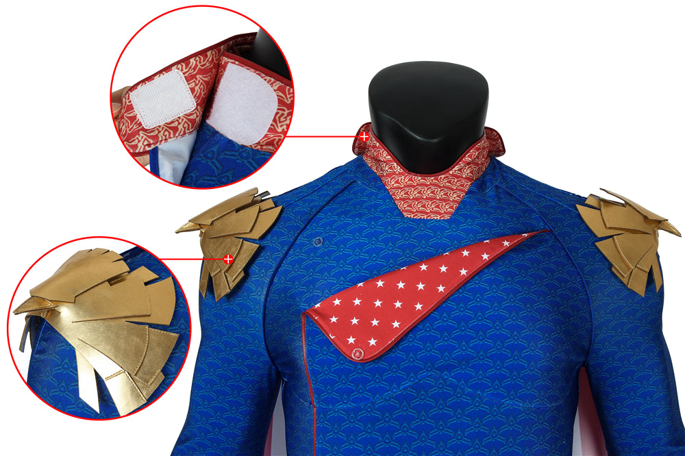 The Boys Homelander Cosplay Pak Gebroken Amerikaanse Droom