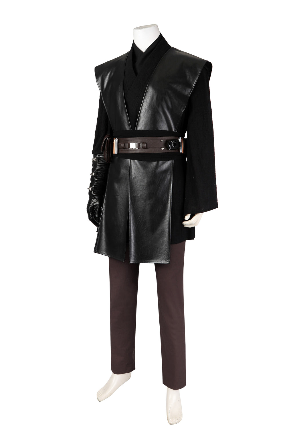Anakin Skywalker Zwart Outfit Cosplay Kostuum