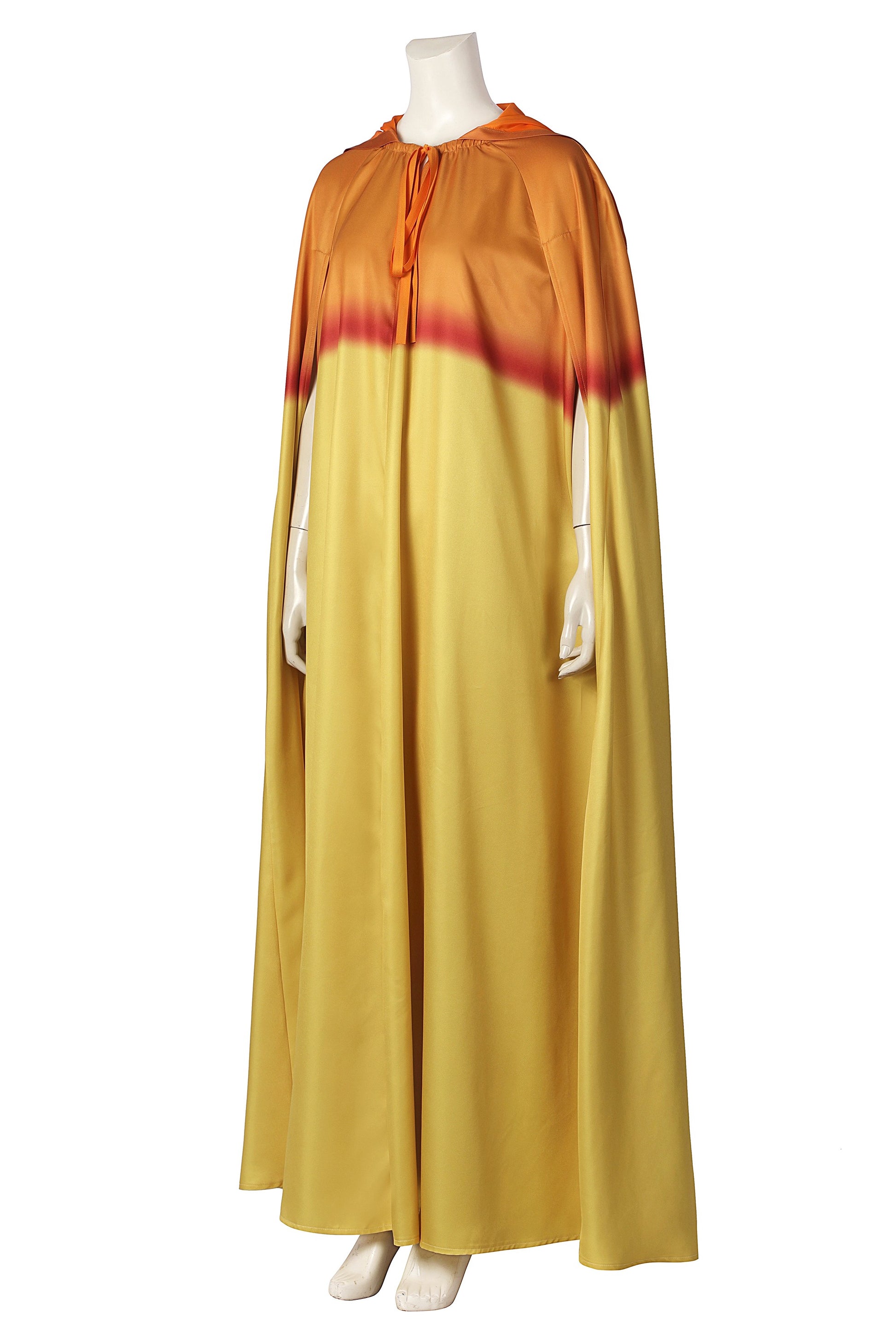 Jane Foster Gele Gewaad Cosplay Kostuum