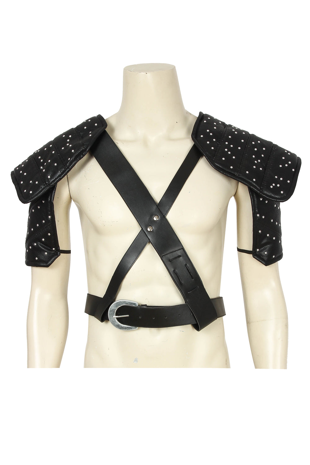 Geralt van Rivia Cosplay Kostuum Zwarte Outfit