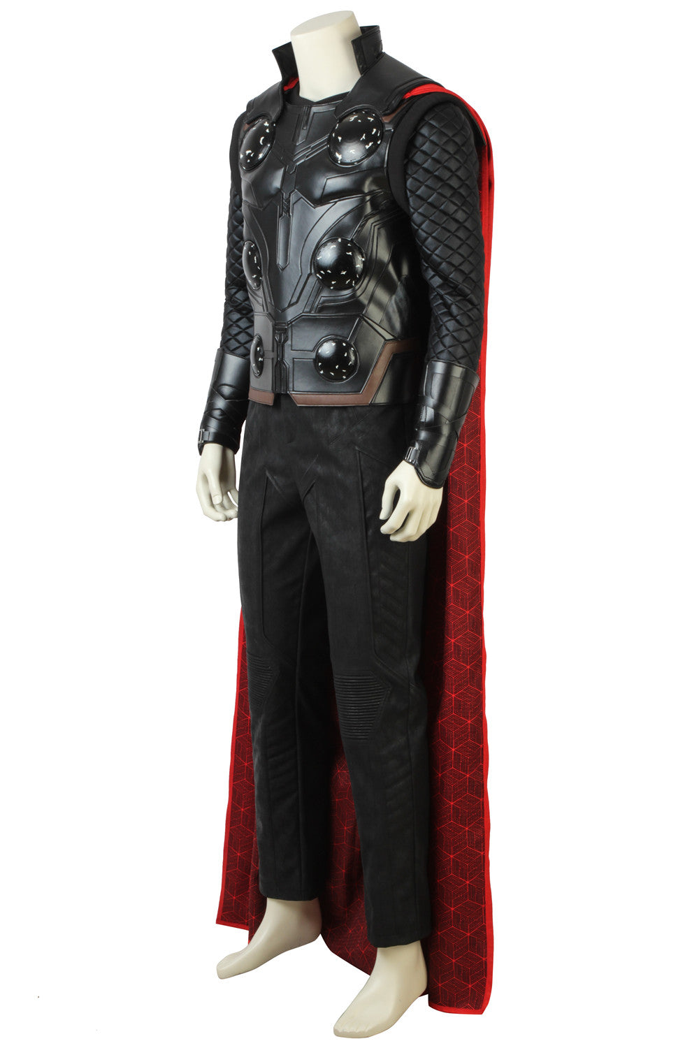Thor Zwart Outfit Cosplay Kostuum