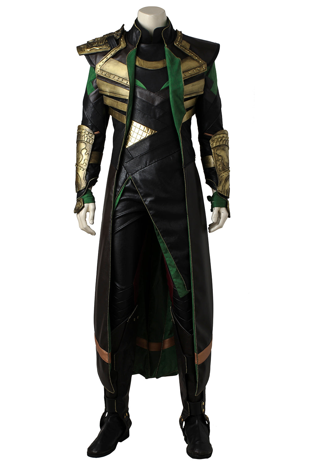 The Avengers Loki Outfit Cosplay Kostuum